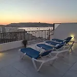 Bright Coastal Penthouse With Huge Terrace Overlooking The Sea- Ghadira Mellieha